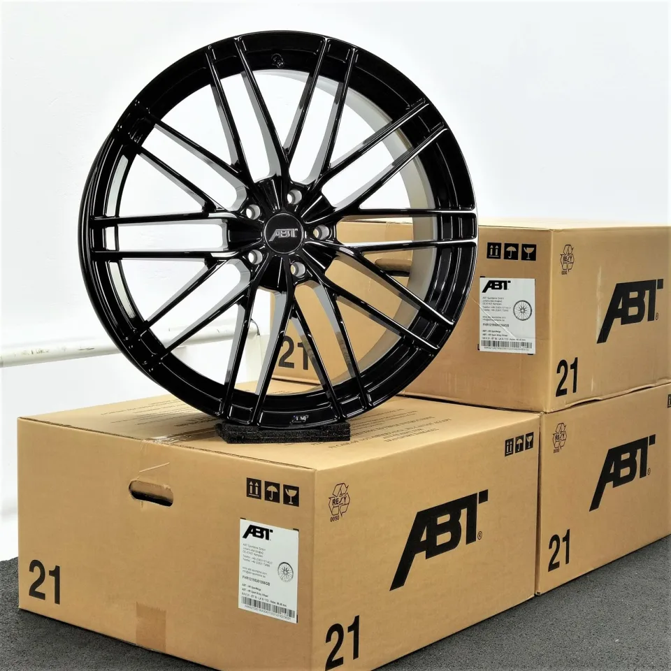 21 Zoll ABT Sportsline HR21 Glossy black Alufelgen – Bild 1