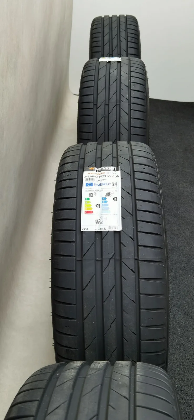 20 Zoll ABT Sportsline GR20 Glossy black Sommerräder / Hankook Ventus Evo K137 245/40 R20 – Bild 3