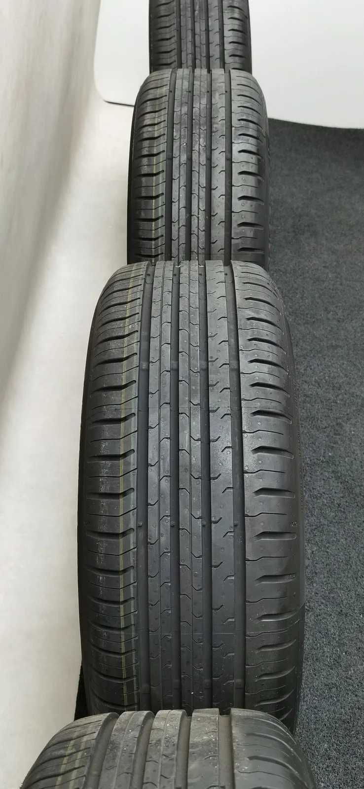 16 Zoll Mercedes-Benz 5-Doppelspeichen Schwarz glänzend Sommerräder / Continental ContiEcoContact 5 MO 205/55 R16 – Bild 2