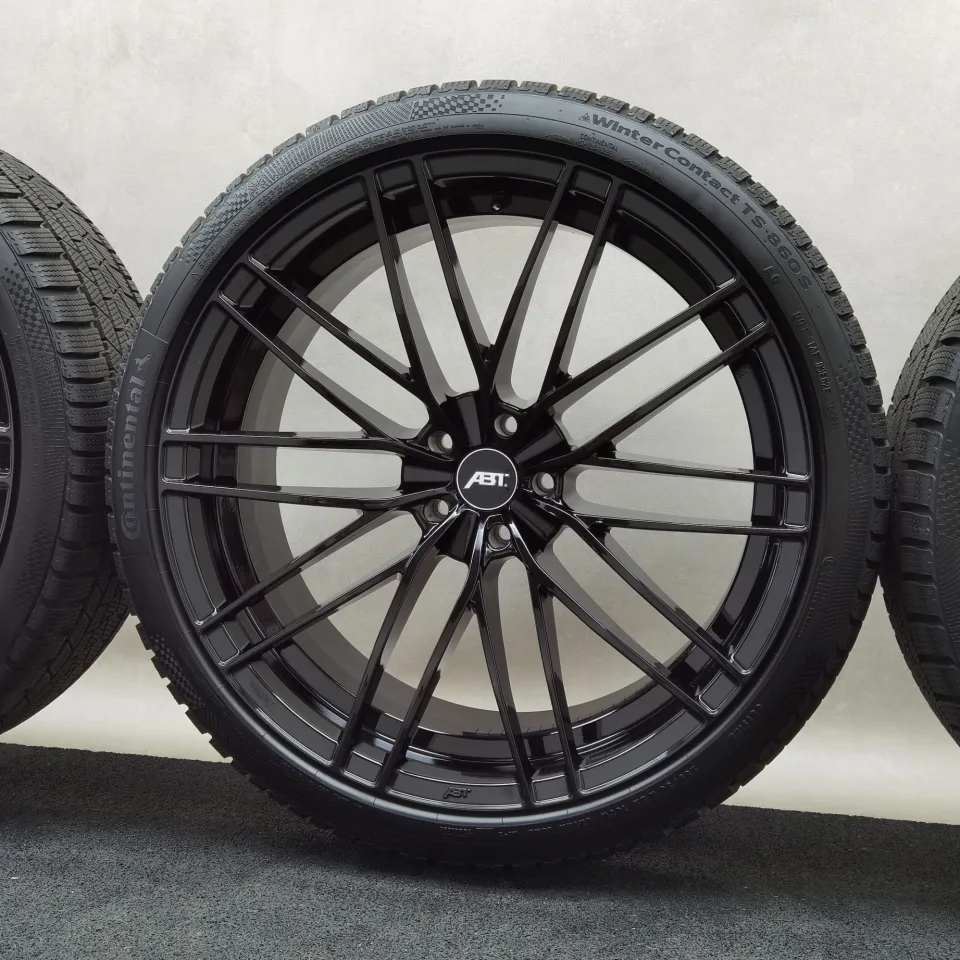 22 Zoll ABT Sportsline HR22 Glossy black Winterräder / Continental WinterContact TS 860 S (AO) 285/30 R22 – Bild 5