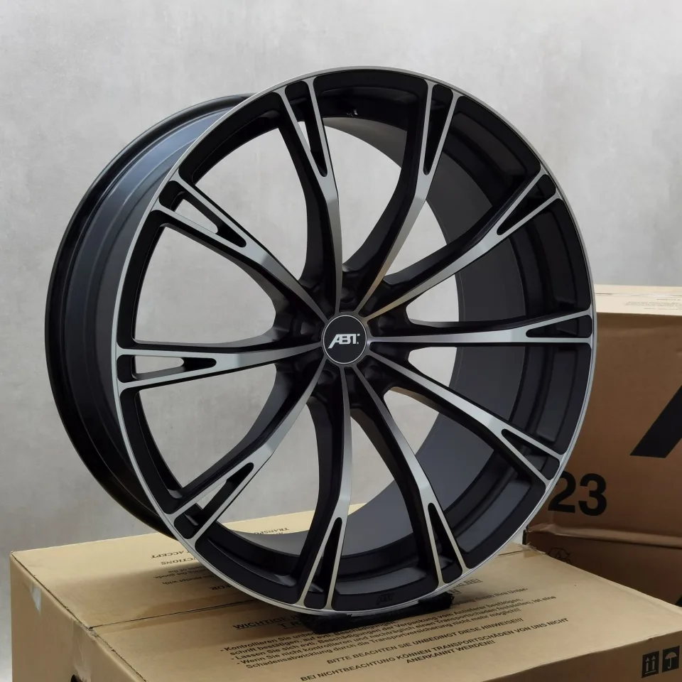 23 Zoll ABT Sportsline GR23 Matt black, glanzgedreht Alufelgen – Bild 2
