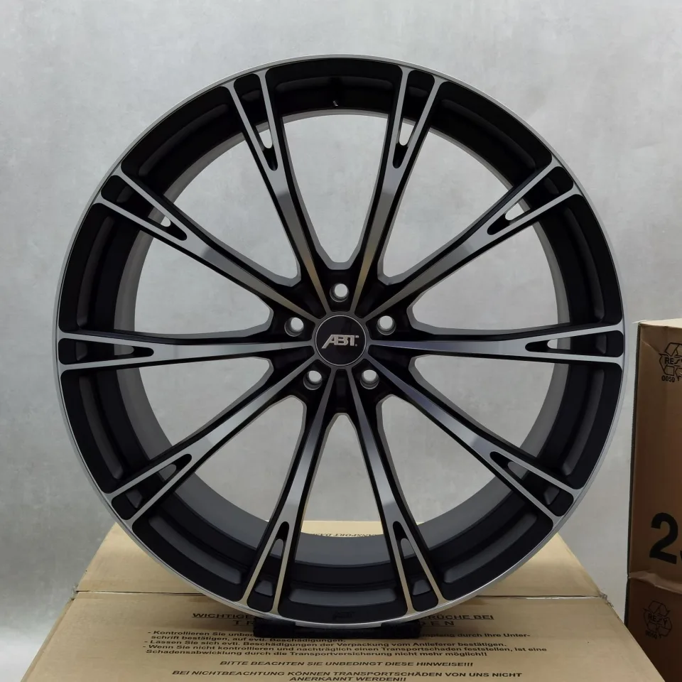23 Zoll ABT Sportsline GR23 Matt black, glanzgedreht Alufelgen – Bild 3