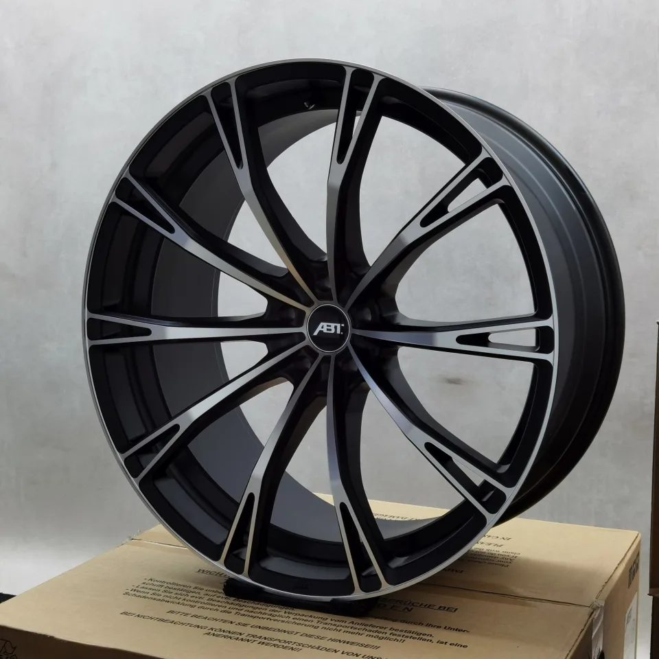 23 Zoll ABT Sportsline GR23 Matt black, glanzgedreht Alufelgen – Bild 4