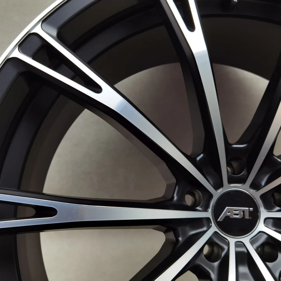 23 Zoll ABT Sportsline GR23 Matt black, glanzgedreht Alufelge – Bild 4
