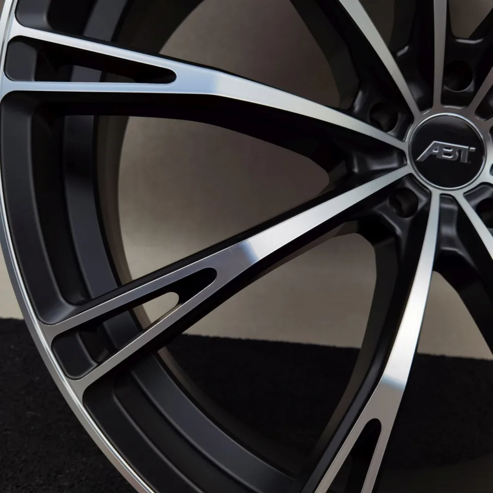 23 Zoll ABT Sportsline GR23 Matt black, glanzgedreht Alufelge – Bild 3