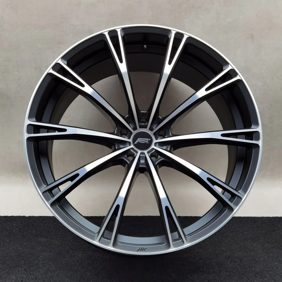 23 Zoll ABT Sportsline GR23 Matt black, glanzgedreht Alufelge – Bild 2