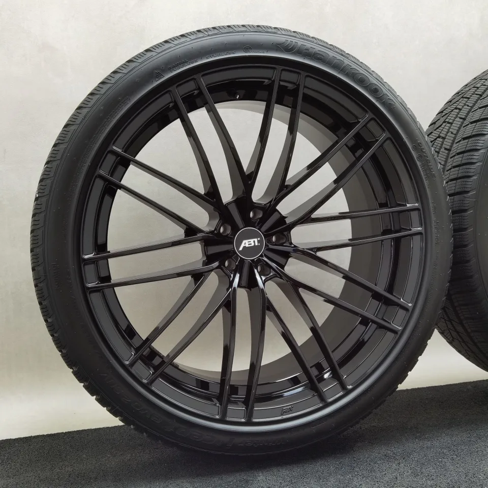 23 Zoll ABT Sportsline HR23 Glossy black Winterräder / Hankook Winter i*cept evo2 SUV W320A AO 295/35 R23 – Bild 3