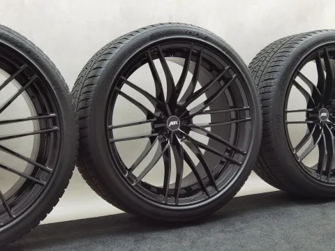 23 Zoll ABT Sportsline HR23 Glossy black Winterräder / Hankook Winter i*cept evo2 SUV W320A AO 295/35 R23