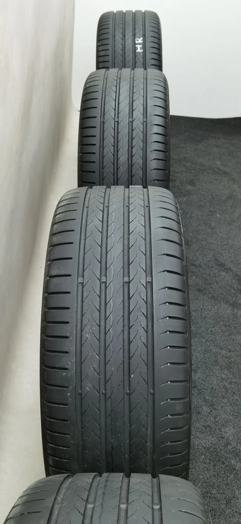 21 Zoll Audi Vielspeichen-S Schwarz metallic, glanzgedreht Sommerräder / Continental EcoContact 6 Q R0 ContiSilent 255/35 R21 – Bild 2