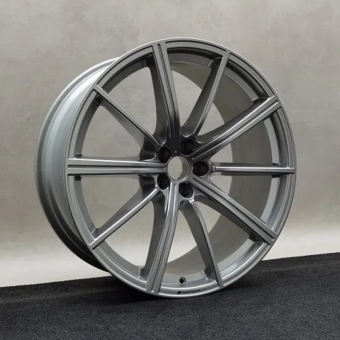22 Zoll Audi 10-Speichen-Stern Silber Alufelge
