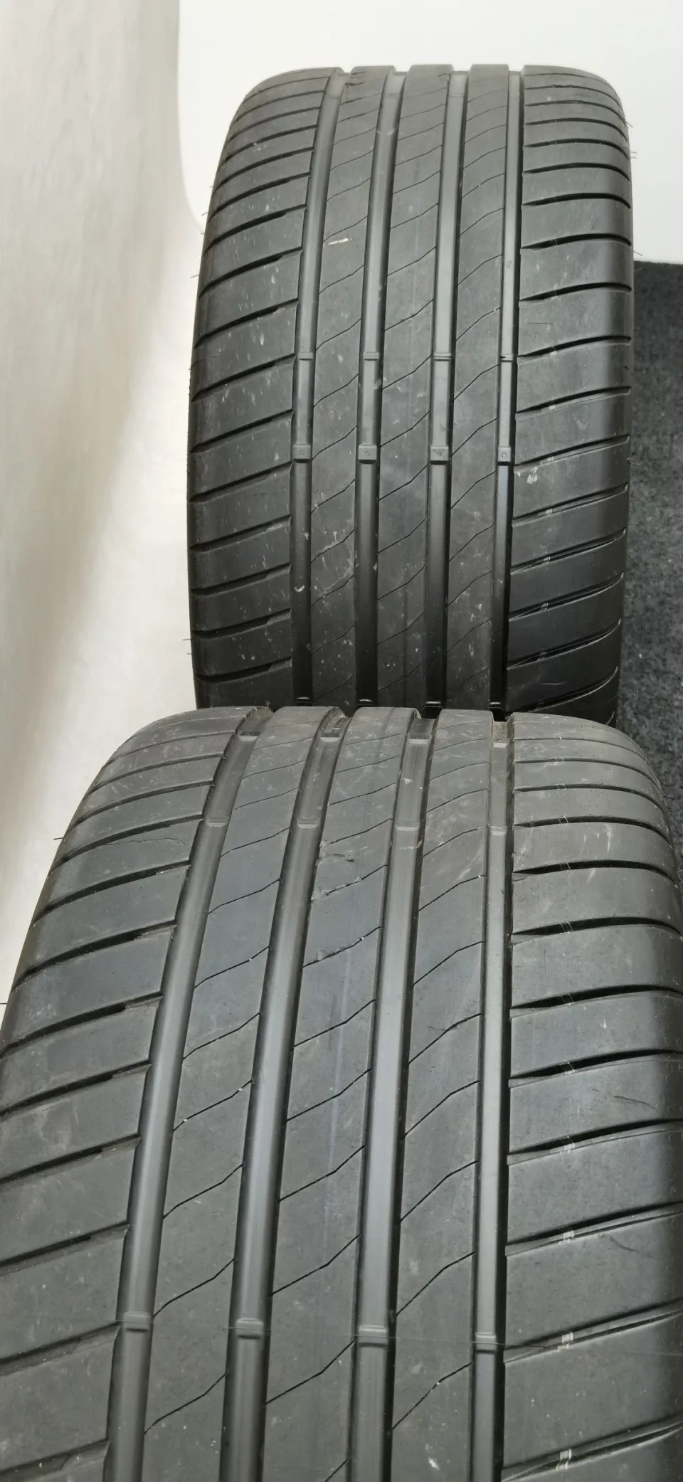 19 Zoll Audi 5-Y-Speichen Schwarz matt Sommerräder / Bridgestone Potenza Sport R2 Enliten 265/30 R19 – Bild 3