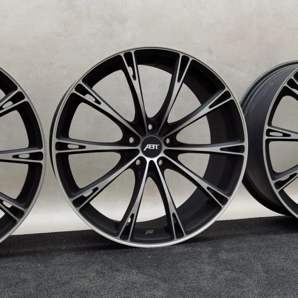 20 Zoll ABT Sportsline GR20 Matt black, glanzgedreht Alufelgen – Bild 3