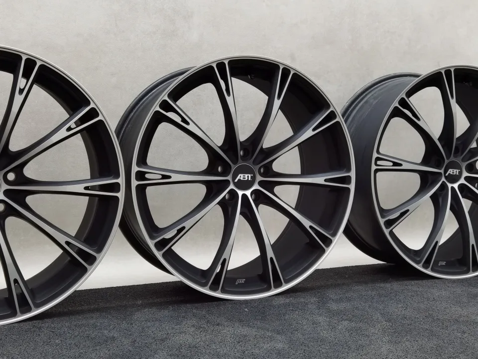 20 Zoll ABT Sportsline GR20 Matt black, glanzgedreht Alufelgen – Bild 1