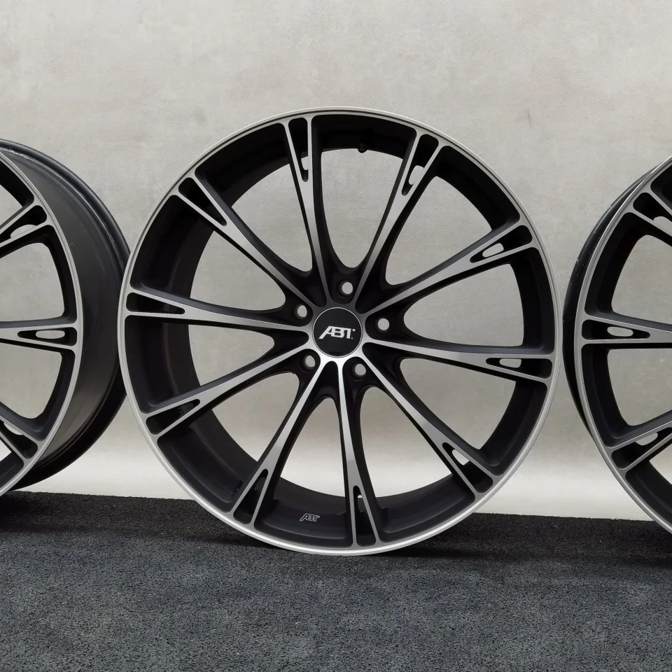 20 Zoll ABT Sportsline GR20 Matt black, glanzgedreht Alufelgen – Bild 4