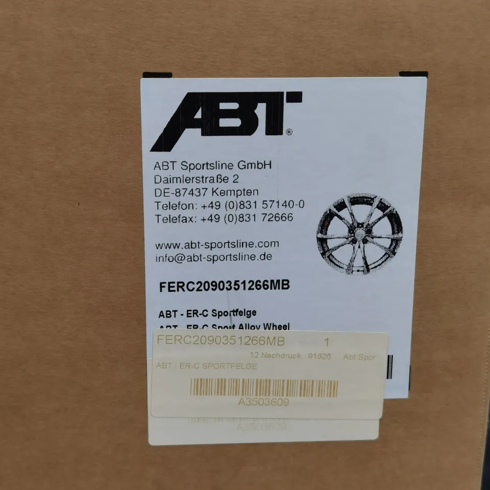 20 Zoll ABT Sportsline ER-C20 Matt black Alufelgen – Bild 6
