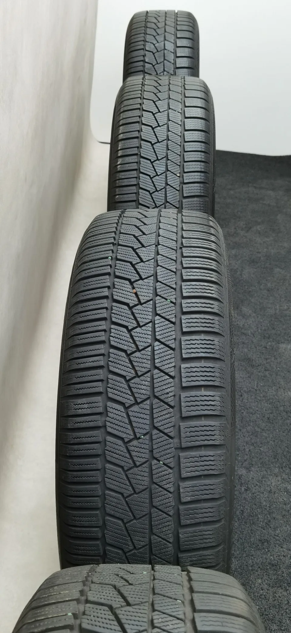 19 Zoll Audi 10-Speichen-Stern Silber Winterräder / Continental WinterContact TS 860 S (AO) 225/50 R19 – Bild 2