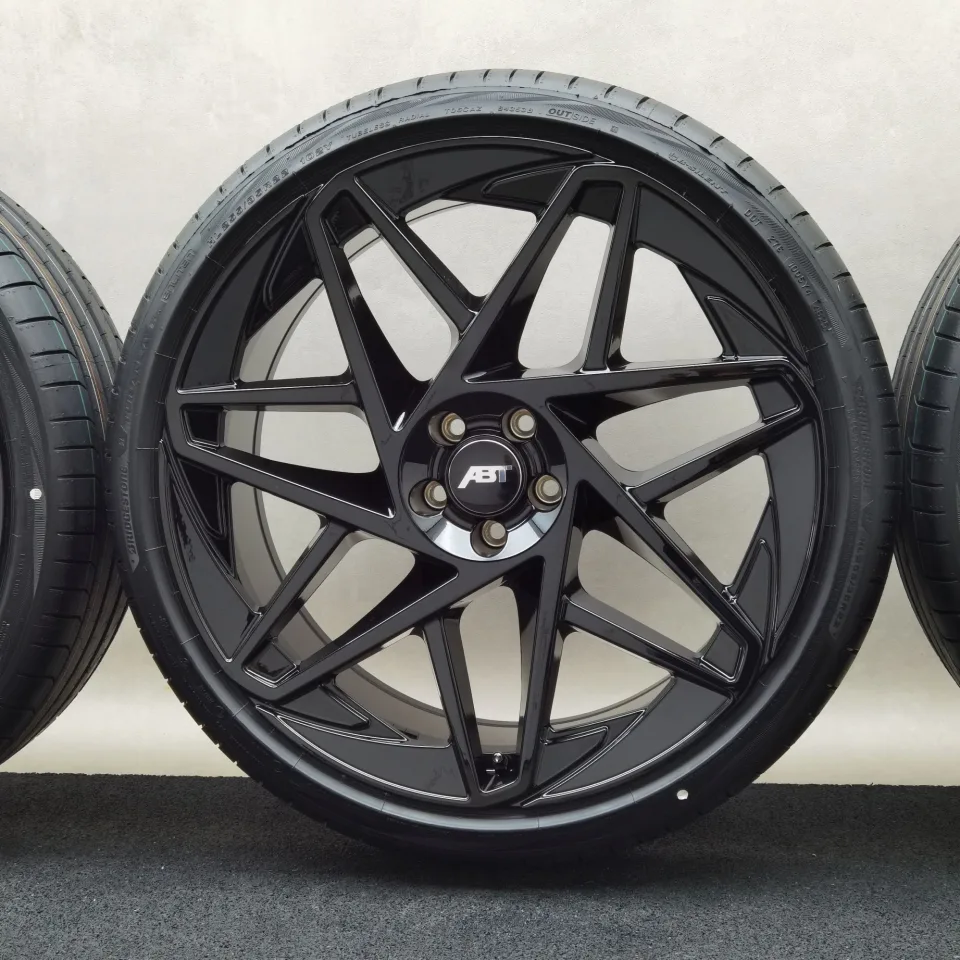22 Zoll ABT Sportsline EVO22 Glossy black Sommerräder / Bridgestone Turanza 6 B-Silent HL 255/35 R22 – Bild 4