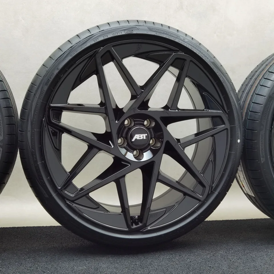 22 Zoll ABT Sportsline EVO22 Glossy black Sommerräder / Bridgestone Turanza 6 B-Silent HL 255/35 R22 – Bild 3