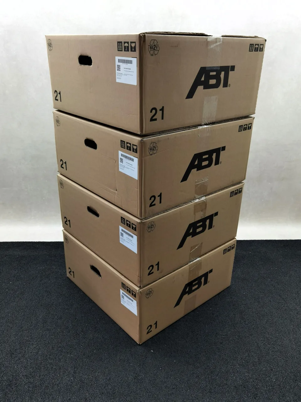 21 Zoll ABT Sportsline EVO21 Glossy black Alufelgen – Bild 4