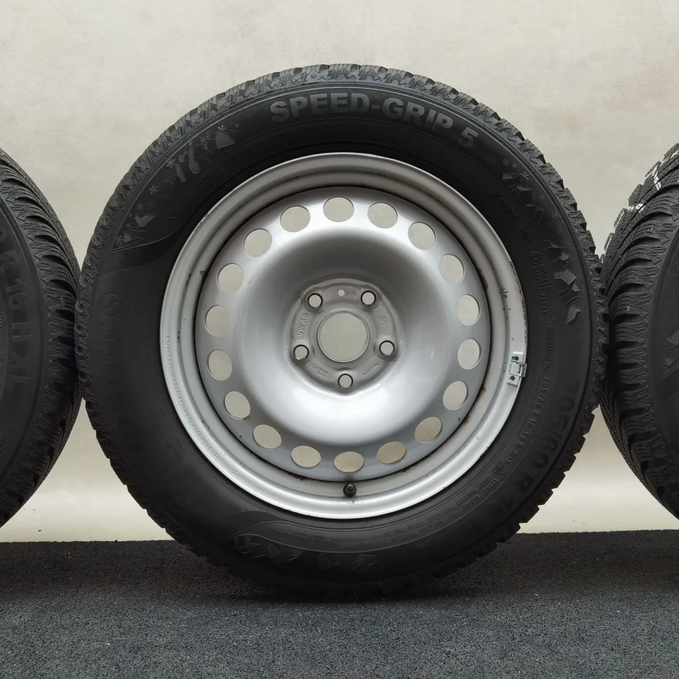 16 Zoll Volkswagen Winterräder / Semperit Speed-Grip 5 205/60 R16 – Bild 4