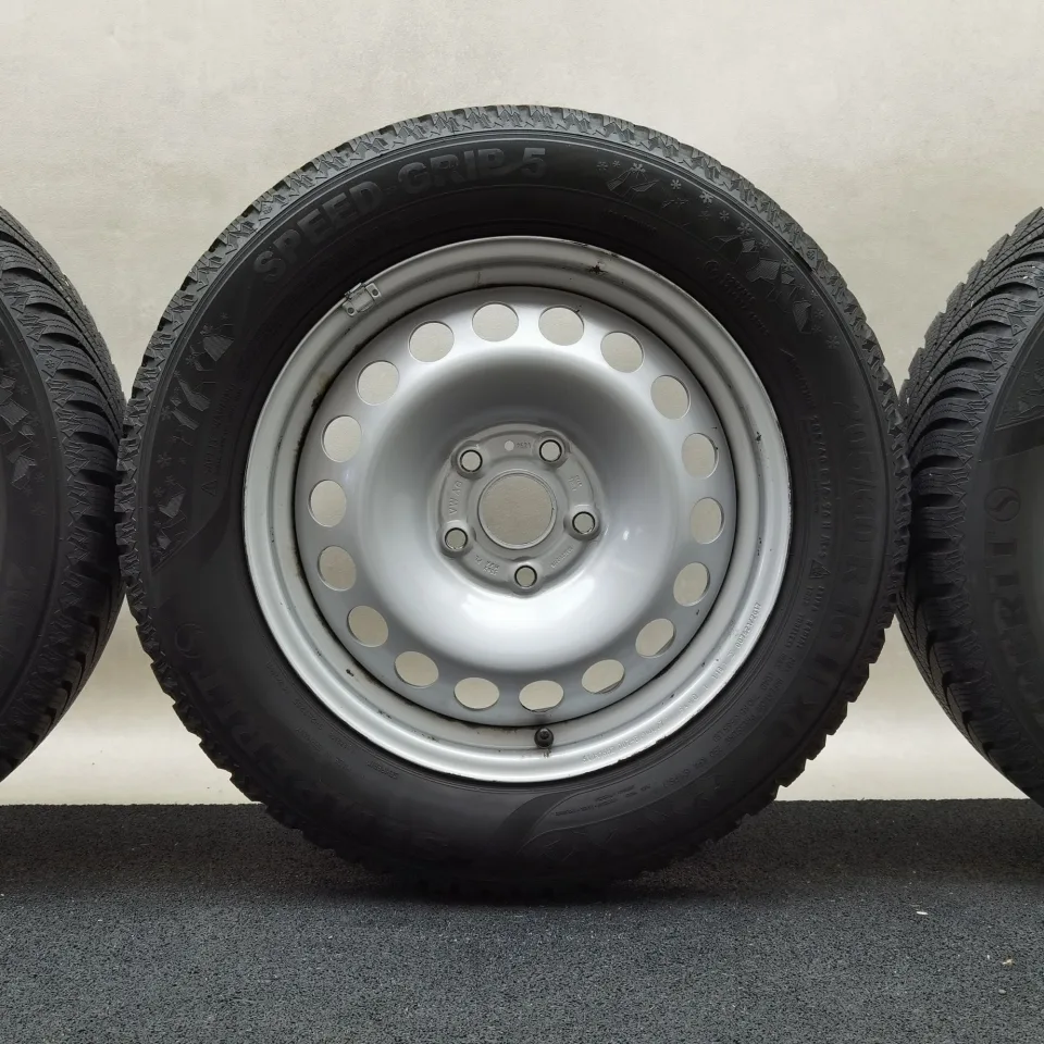 16 Zoll Volkswagen Winterräder / Semperit Speed-Grip 5 205/60 R16 – Bild 5