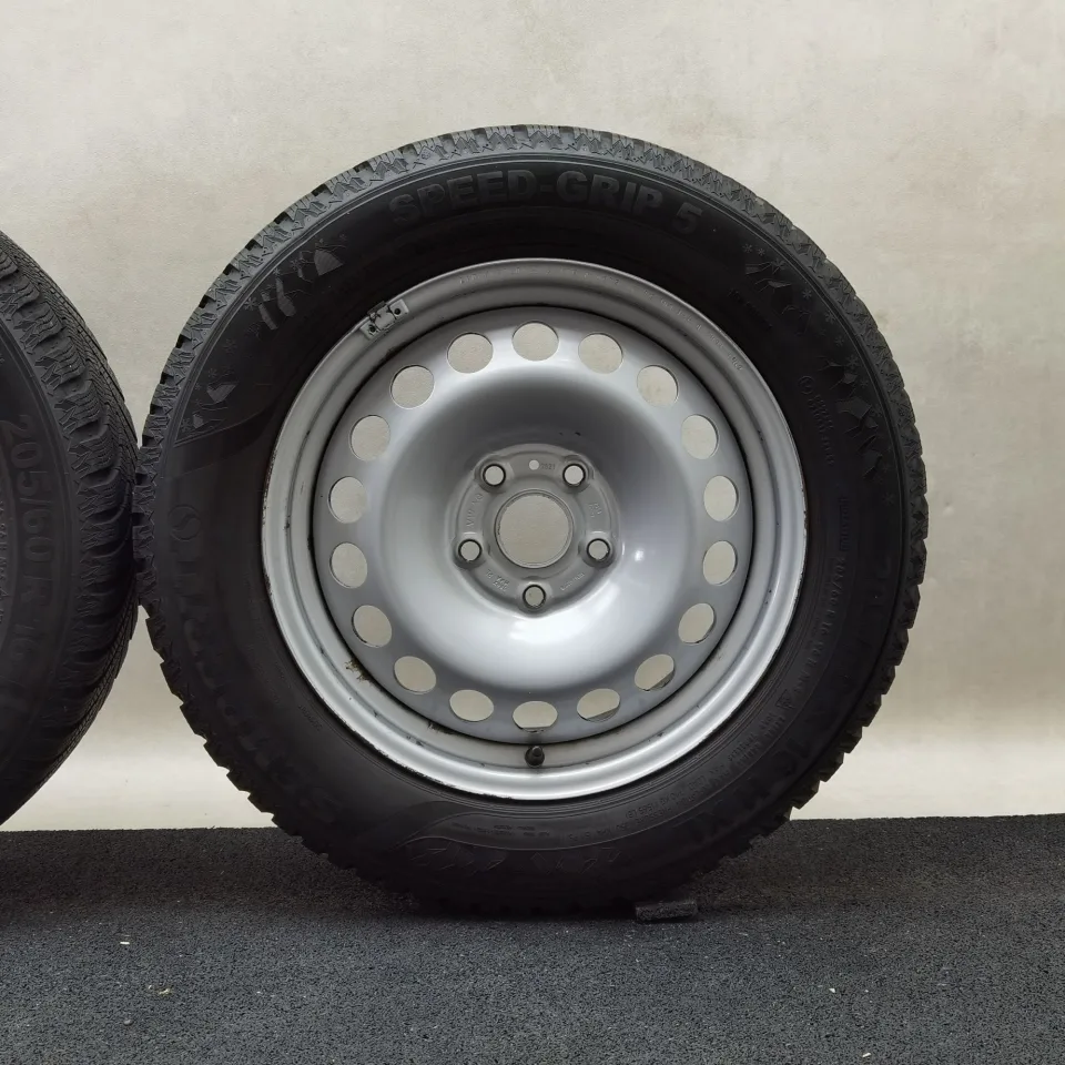 16 Zoll Volkswagen Winterräder / Semperit Speed-Grip 5 205/60 R16 – Bild 6