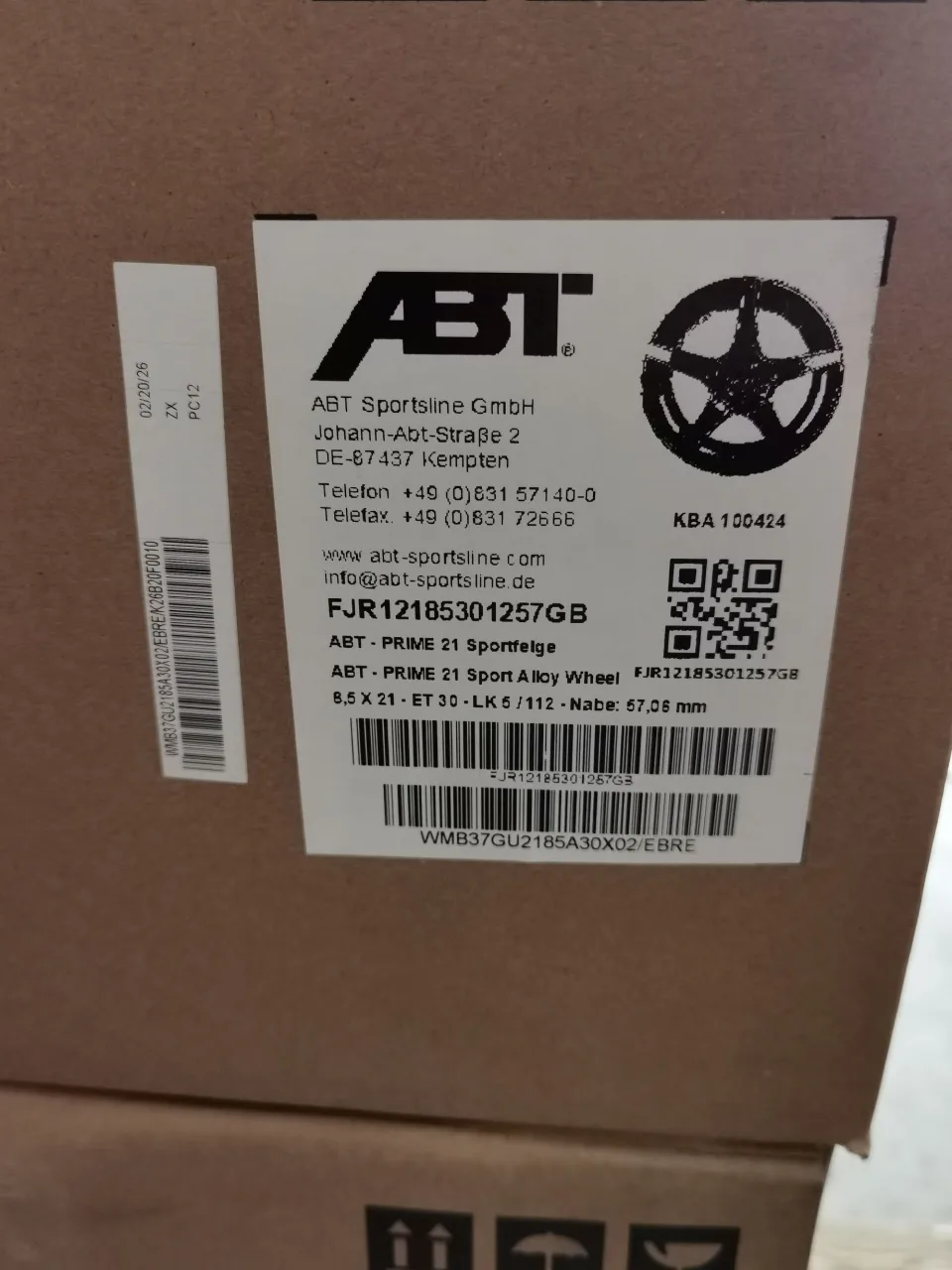 21 Zoll ABT Sportsline Prime Glossy black Alufelgen – Bild 5