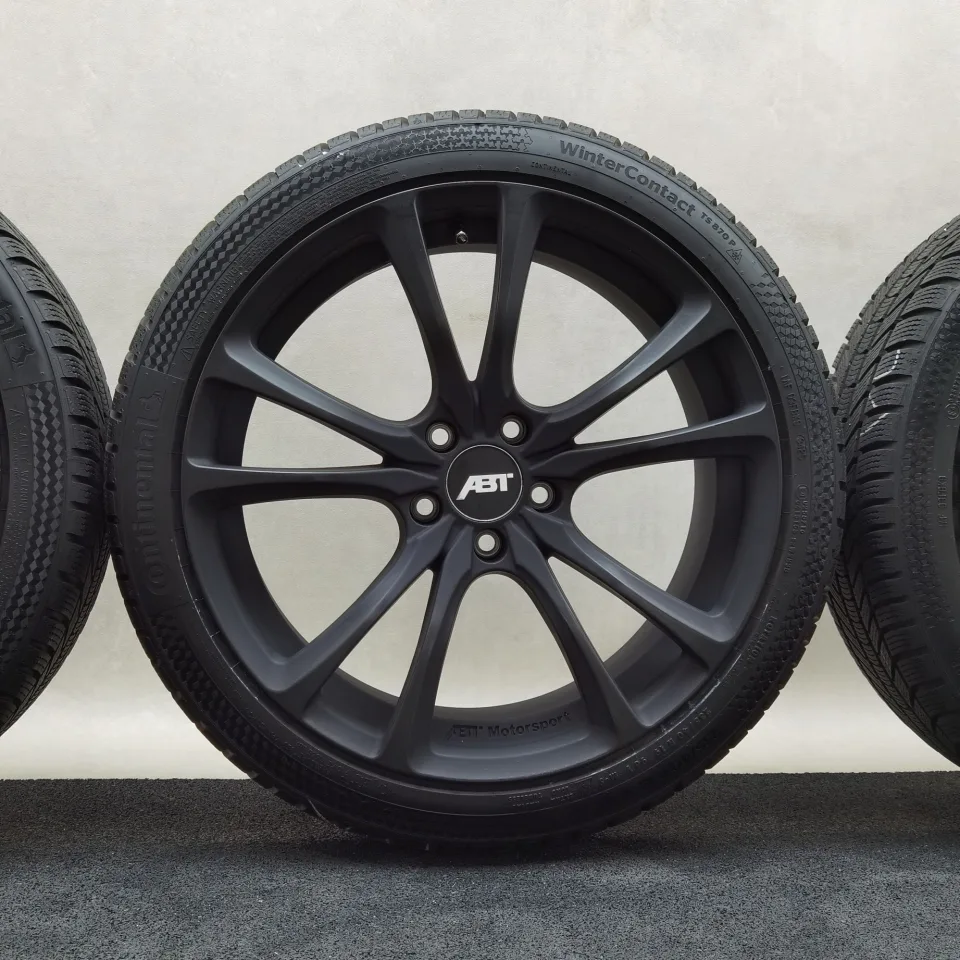 19 Zoll ABT Sportsline ER-C19 Matt black Winterräder / Continental WinterContact TS 870 P 235/40 R19 – Bild 4