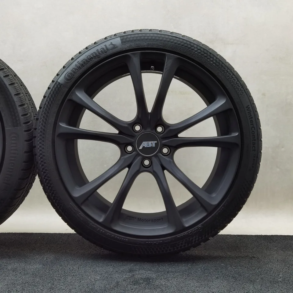 19 Zoll ABT Sportsline ER-C19 Matt black Winterräder / Continental WinterContact TS 870 P 235/40 R19 – Bild 6