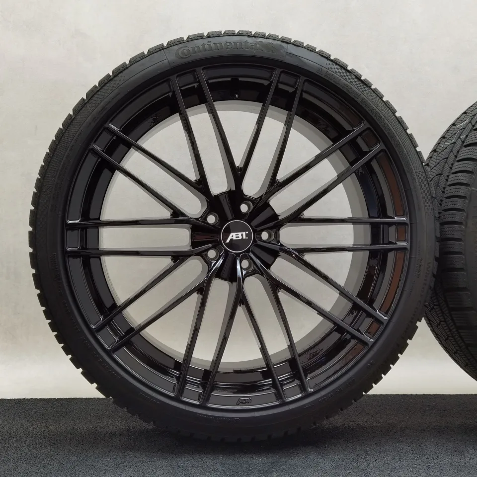 22 Zoll ABT Sportsline HR22 Glossy black Winterräder / Continental WinterContact TS 860 S (AO) 285/30 R22 – Bild 3