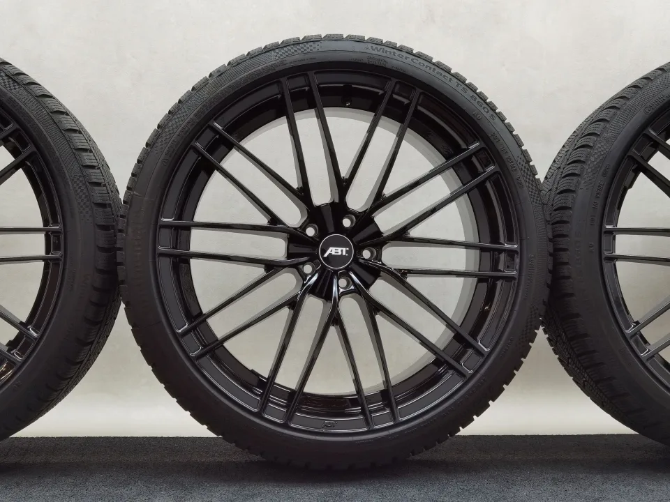 22 Zoll ABT Sportsline HR22 Glossy black Winterräder / Continental WinterContact TS 860 S (AO) 285/30 R22 – Bild 1