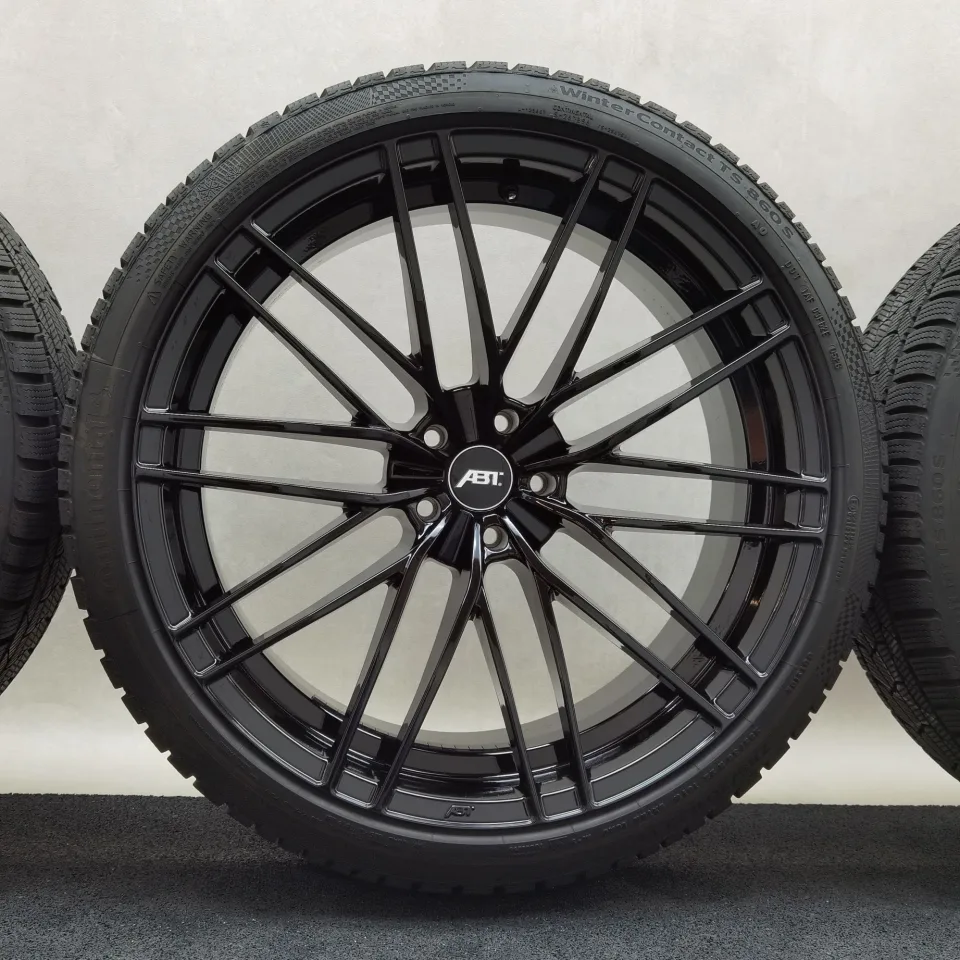 22 Zoll ABT Sportsline HR22 Glossy black Winterräder / Continental WinterContact TS 860 S (AO) 285/30 R22 – Bild 4