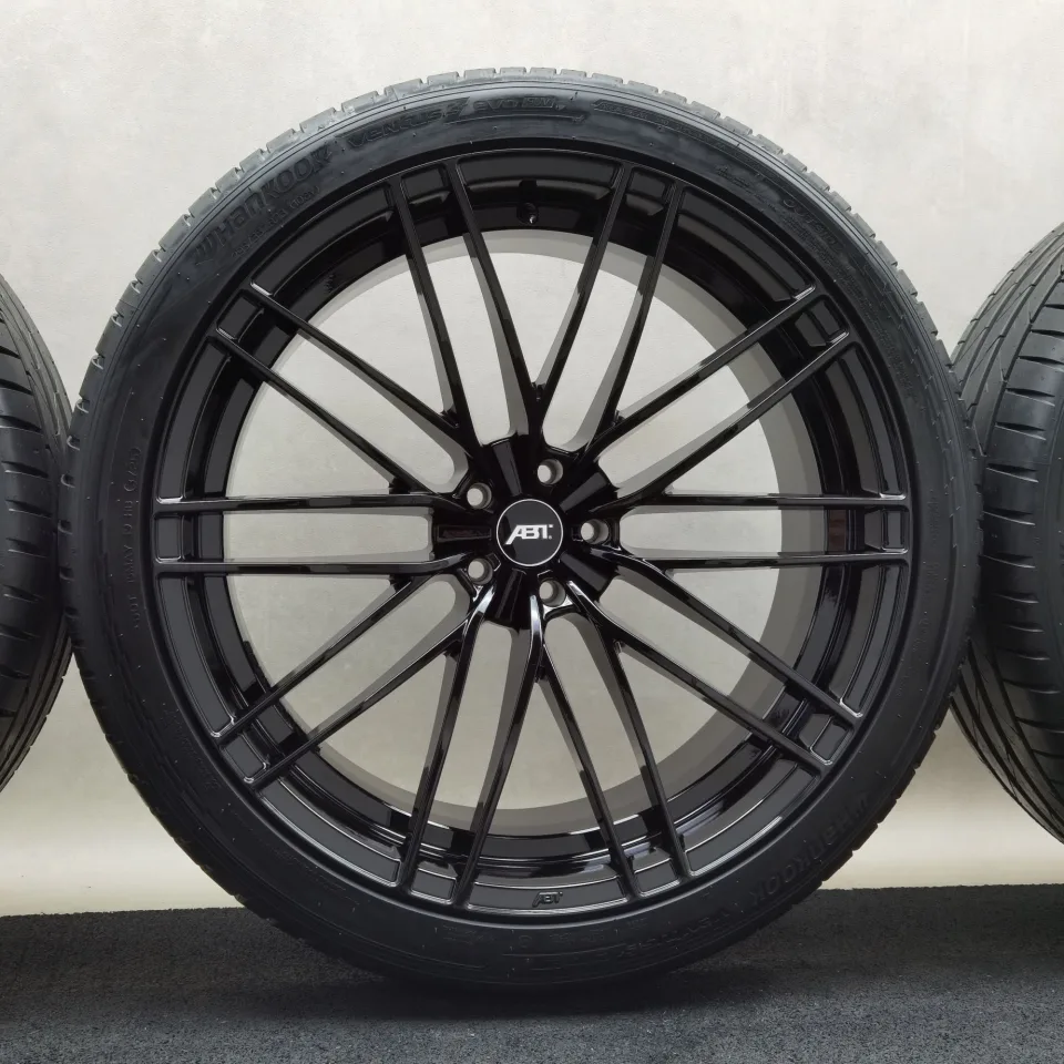 23 Zoll ABT Sportsline HR23 Glossy black Sommerräder / Hankook Ventus evo SUV 295/35 R23 – Bild 4