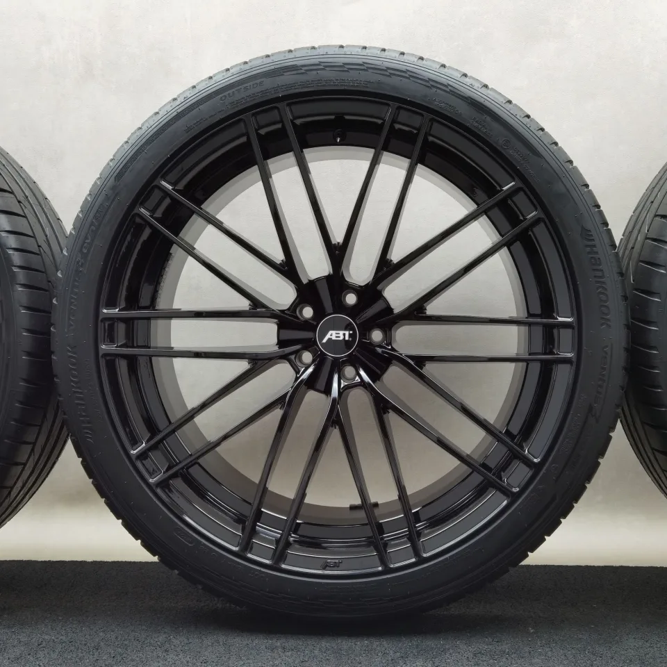 23 Zoll ABT Sportsline HR23 Glossy black Sommerräder / Hankook Ventus evo SUV 295/35 R23 – Bild 5