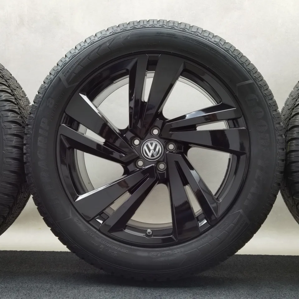 20 Zoll Volkswagen Nevada Schwarz glänzend Winterräder / Goodyear Ultra Grip 8 Performance AO 285/45 R20 – Bild 6