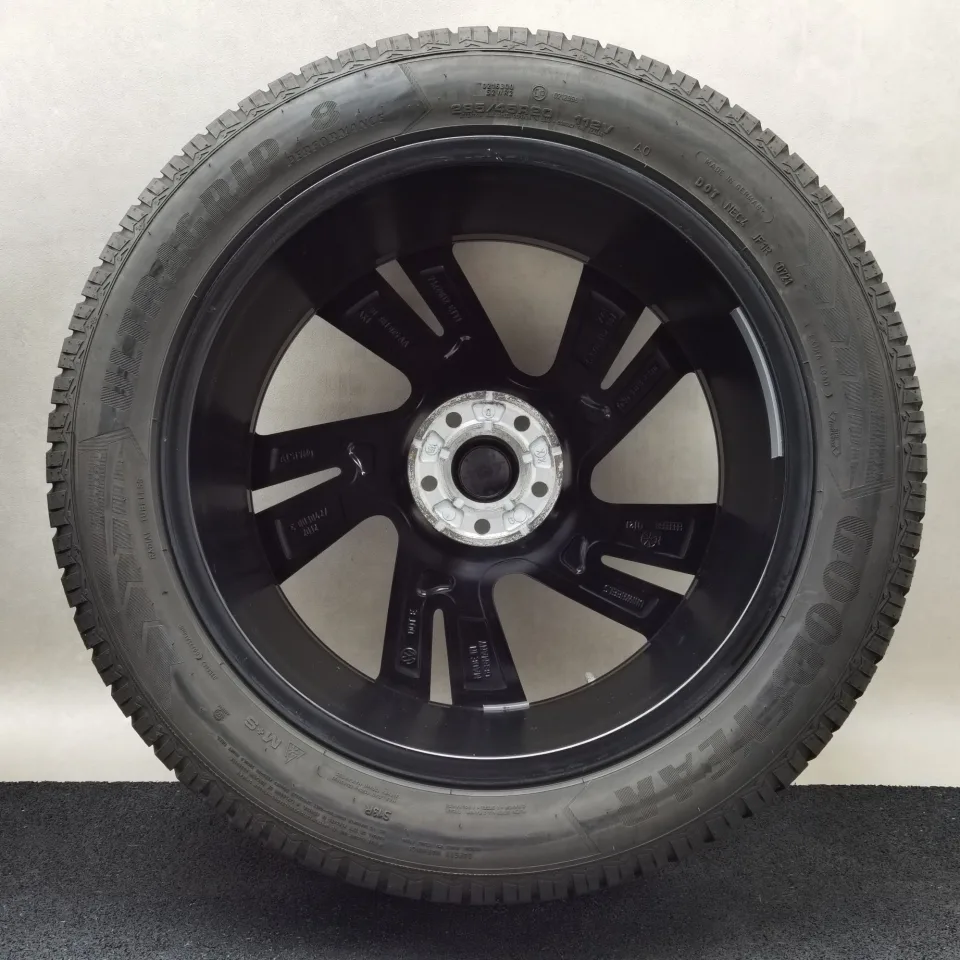20 Zoll Volkswagen Nevada Schwarz glänzend Winterräder / Goodyear Ultra Grip 8 Performance AO 285/45 R20 – Bild 9