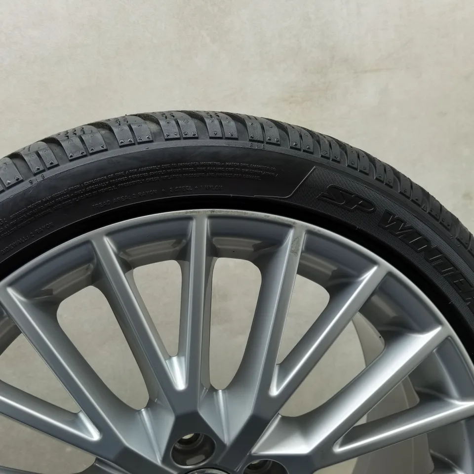 18 Zoll Audi 20-Speichen-V Silber Winterräder / Dunlop SP Winter Sport 3D AO 245/40 R18 – Bild 8