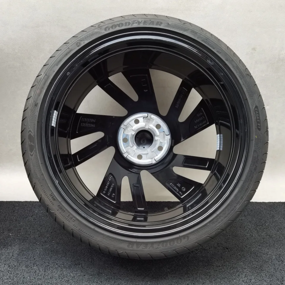 19 Zoll Volkswagen Adelaide Schwarz glänzend, glanzgedreht Sommerräder / Goodyear Eagle F1 Supersport 235/35 R19 – Bild 8