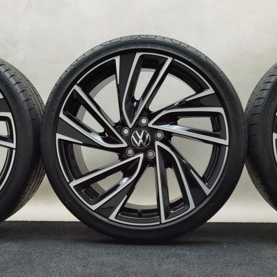 19 Zoll Volkswagen Adelaide Schwarz glänzend, glanzgedreht Sommerräder / Goodyear Eagle F1 Supersport 235/35 R19 – Bild 5