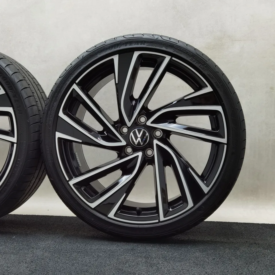 19 Zoll Volkswagen Adelaide Schwarz glänzend, glanzgedreht Sommerräder / Goodyear Eagle F1 Supersport 235/35 R19 – Bild 6