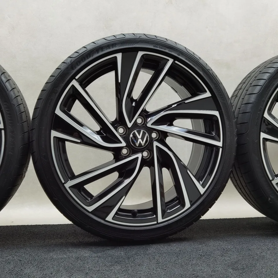 19 Zoll Volkswagen Adelaide Schwarz glänzend, glanzgedreht Sommerräder / Goodyear Eagle F1 Supersport 235/35 R19 – Bild 4