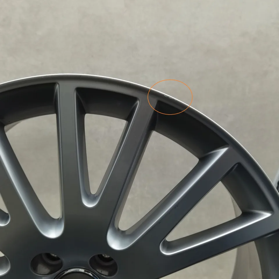 19 Zoll Audi 8-V-Speichen Silber Alufelgen – Bild 4