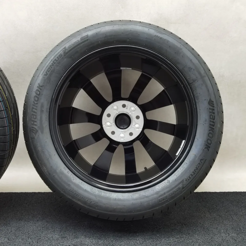 18 Zoll Volkswagen Toshima Schwarz glänzend, glanzgedreht Sommerräder / Hankook Ventus evo SUV (K137A) 235/50 R18 – Bild 7