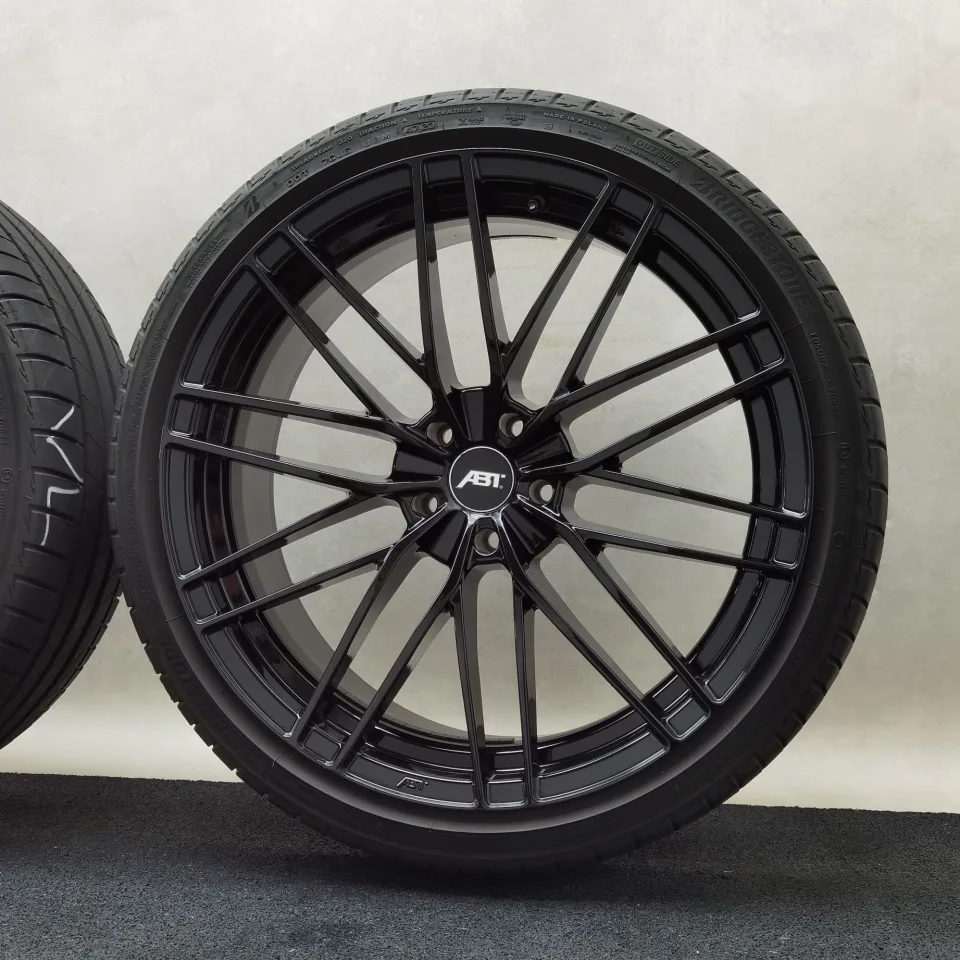 21 Zoll ABT Sportsline HR21 Glossy black Sommerräder / Bridgestone Turanza T005 B-Silent AO 255/35 R21 – Bild 8