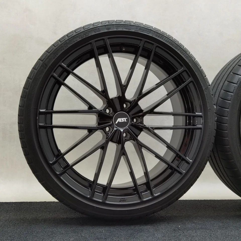 21 Zoll ABT Sportsline HR21 Glossy black Sommerräder / Bridgestone Turanza T005 B-Silent AO 255/35 R21 – Bild 3