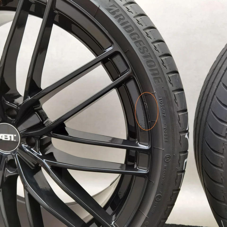 21 Zoll ABT Sportsline HR21 Glossy black Sommerräder / Bridgestone Turanza T005 B-Silent AO 255/35 R21 – Bild 7