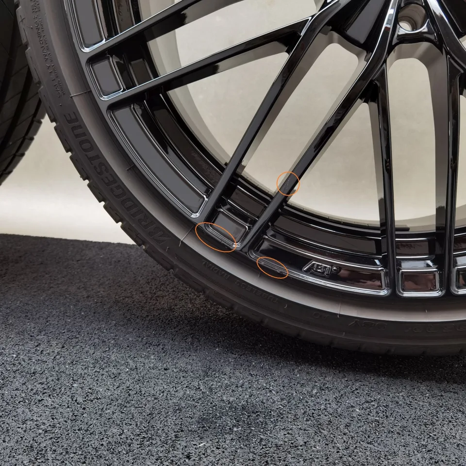 21 Zoll ABT Sportsline HR21 Glossy black Sommerräder / Bridgestone Turanza T005 B-Silent AO 255/35 R21 – Bild 9