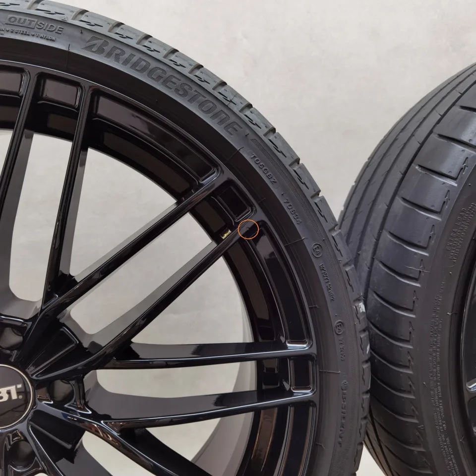 21 Zoll ABT Sportsline HR21 Glossy black Sommerräder / Bridgestone Turanza T005 B-Silent AO 255/35 R21 – Bild 4