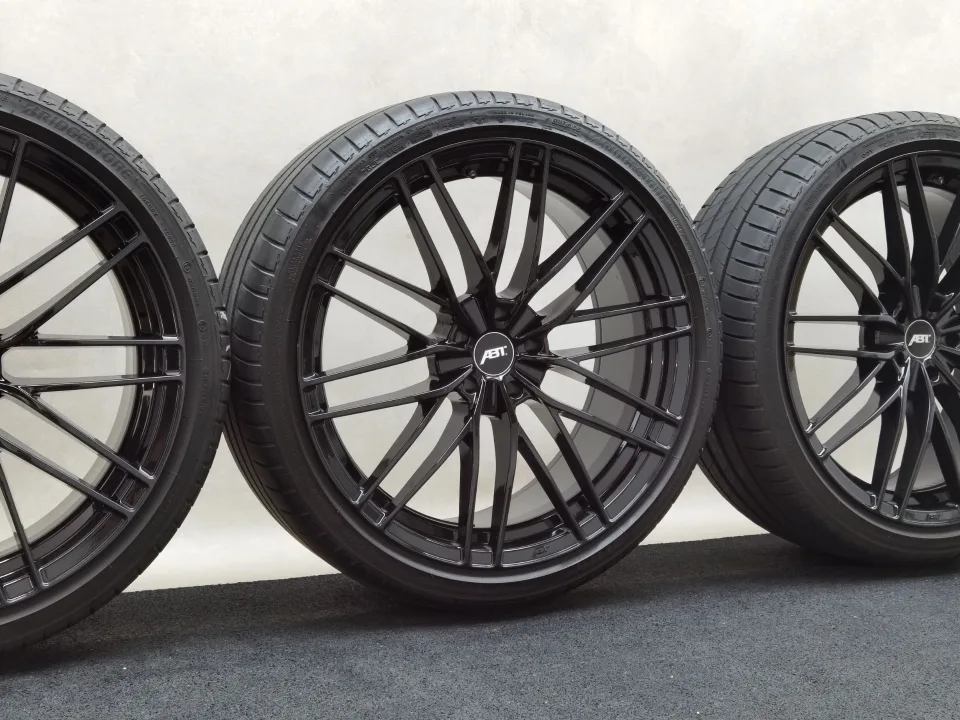 21 Zoll ABT Sportsline HR21 Glossy black Sommerräder / Bridgestone Turanza T005 B-Silent AO 255/35 R21 – Bild 1
