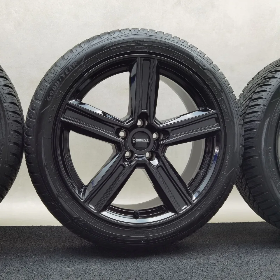 19 Zoll Dezent KG Schwarz glänzend Winterräder / Goodyear Ultragrip Performance + 245/45 R19 – Bild 7